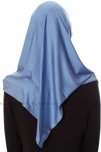 Mia - Indigo One-Piece Al Amira Hijab - Ecardin