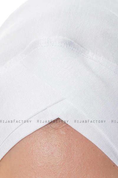 Mia - White One-Piece Al Amira Hijab - Ecardin