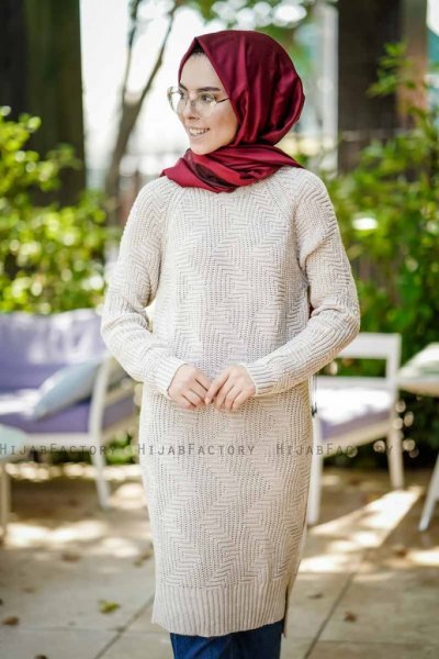 Millie - Stone Grey Tunic - Insirah