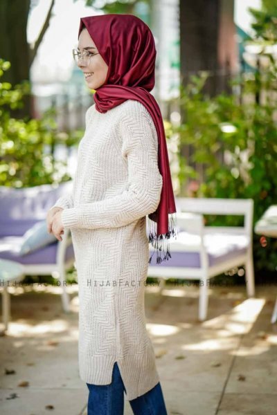 Millie - Stone Grey Tunic - Insirah