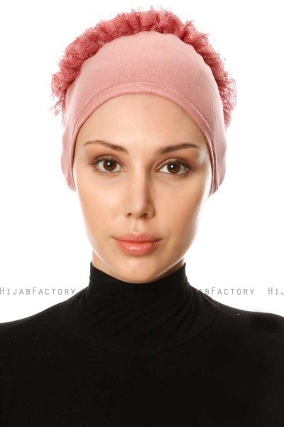 Munire - Dark Pink Underscarf - Özsoy