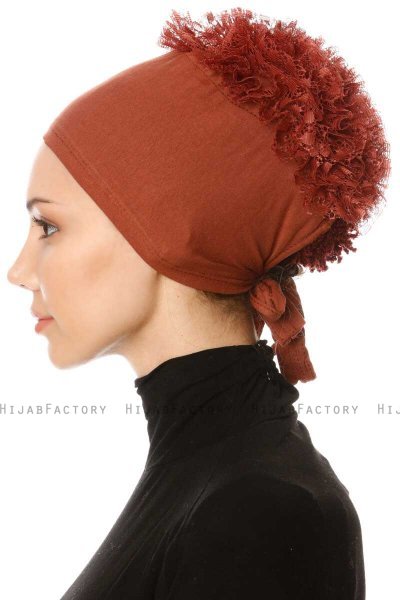 Munire - Brick Red Underscarf - Özsoy