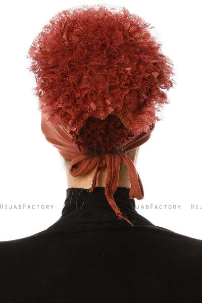 Munire - Brick Red Underscarf - Özsoy