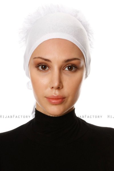 Munire - White Underscarf - Özsoy