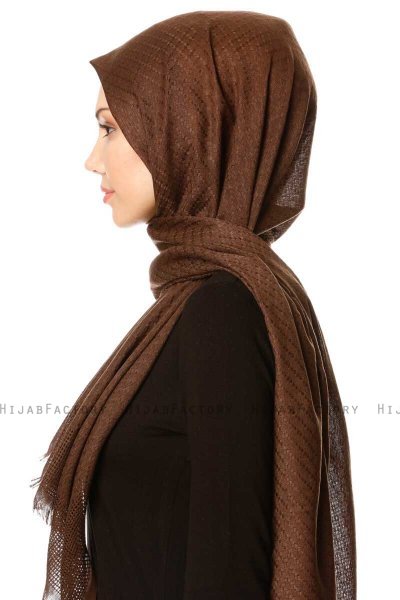 Nalini - Brown Hijab - Özsoy