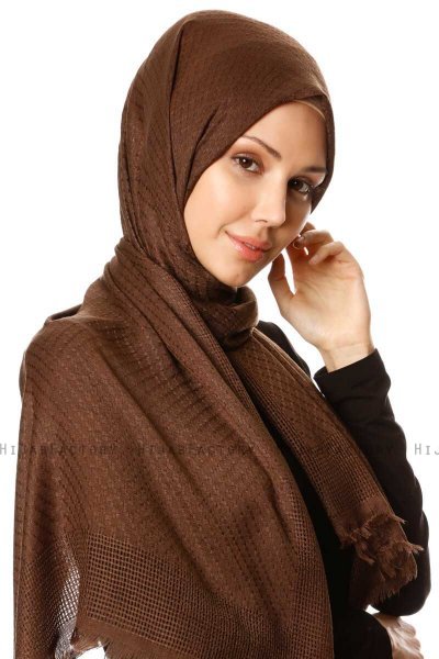 Nalini - Brown Hijab - Özsoy