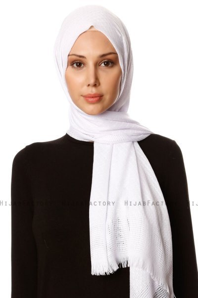 Nalini - White Hijab - Özsoy