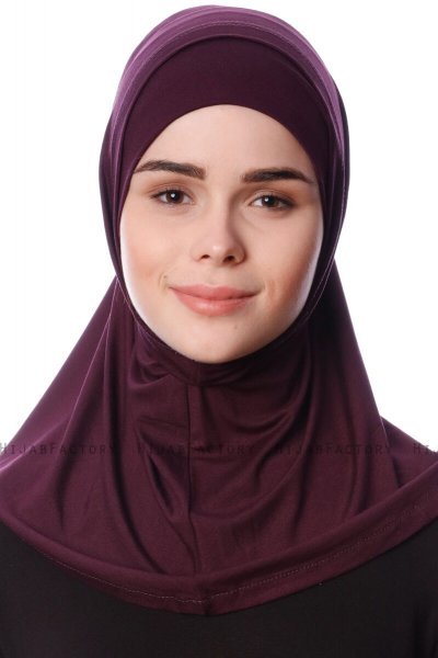 Nehir - Plum 2-Piece Al Amira Hijab