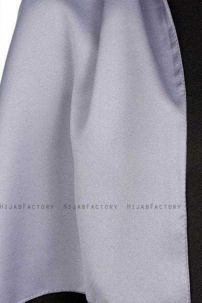 Nuray Glansig Gråblå Hijab 8A10e