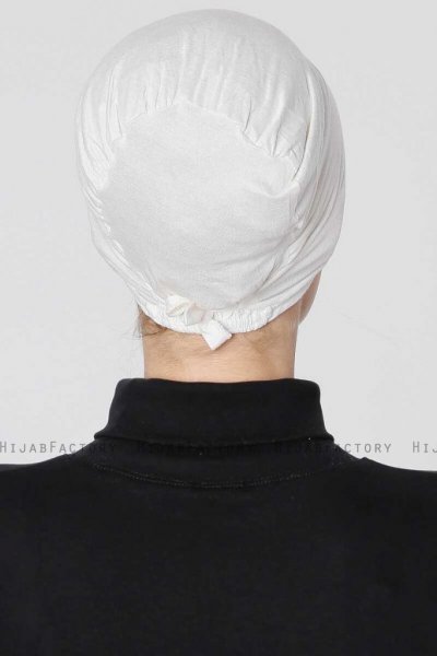 Pileli Creme Criss Cross Underslöja 200605d