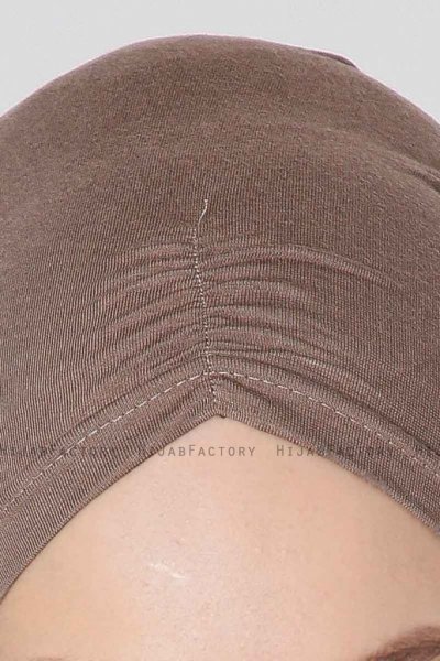 Pileli Mörk Taupe Criss Cross Underslöja 200609e