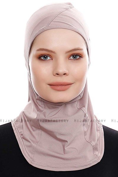 Pinar - Stone Grey Sport Hijab - Ecardin