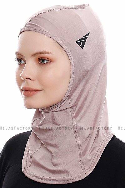 Pinar - Stone Grey Sport Hijab - Ecardin