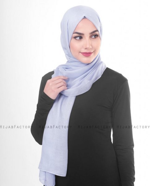 Purple Heather Ljuslila Viskos Hijab 5HA77b