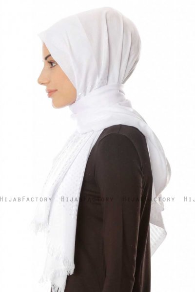 Reyhan - White Hijab - Özsoy