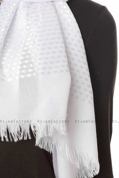 Reyhan - White Hijab - Özsoy