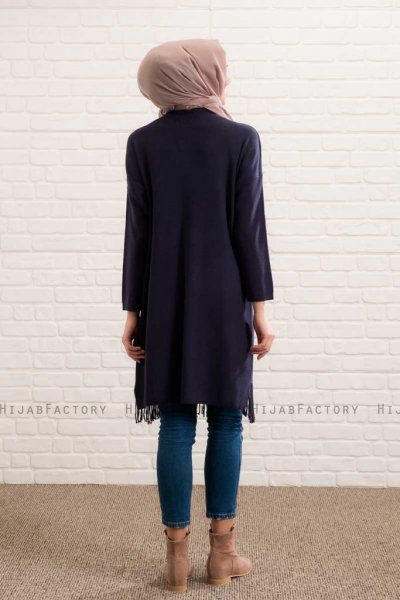 River - Navy Blue Tunic - Lysa Studio