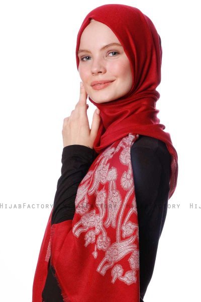 Roshan - Bordeaux Hijab - Özsoy