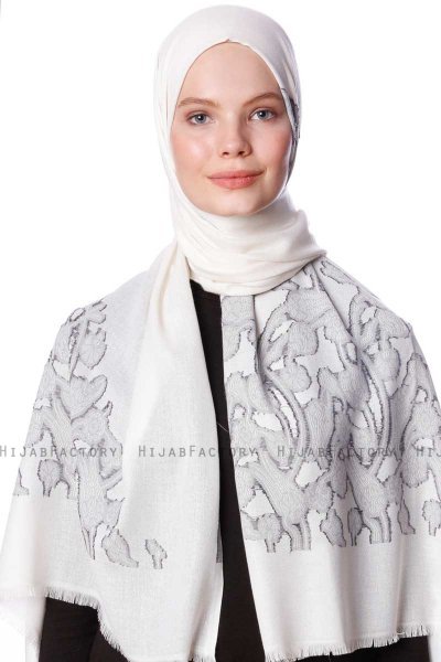 Roshan - Creme Hijab - Özsoy