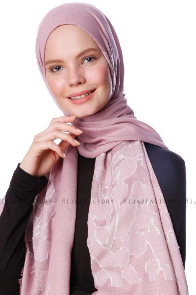 Roshan - Dark Dusty Pink Hijab - Özsoy