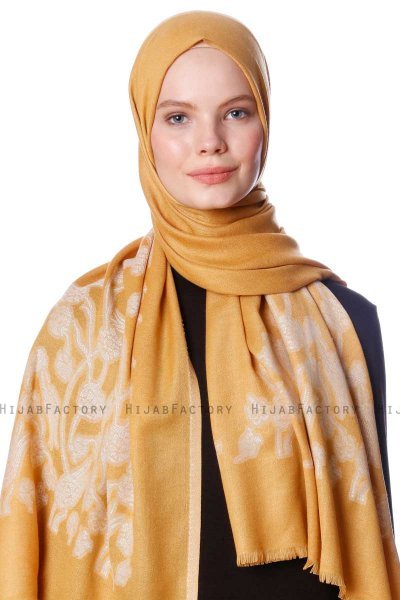Roshan - Mustard Hijab - Özsoy