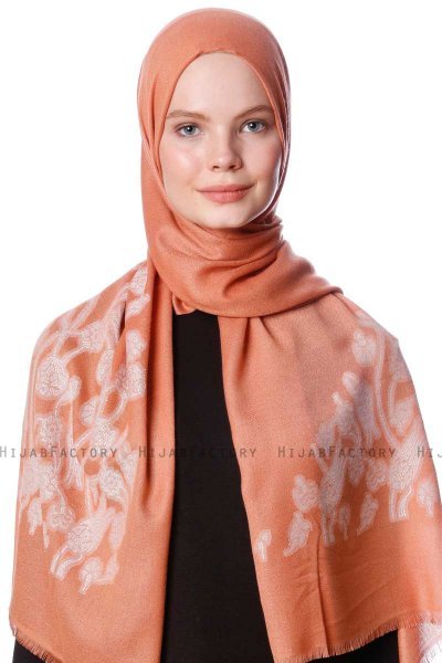Roshan - Brick Red Hijab - Özsoy