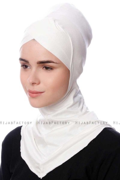 Safiye - Creme Ninja Underscarf - Ecardin