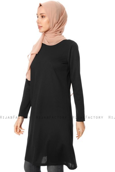 Sarah - Black Tunic - Miss Halima