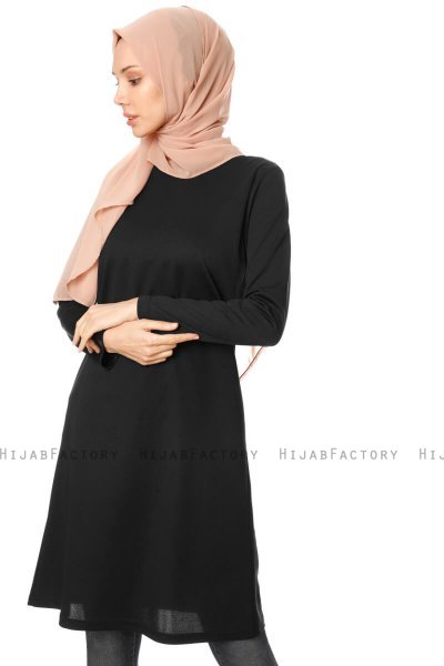 Sarah - Black Tunic - Miss Halima