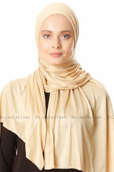 Seda - Yellow Jersey Hijab - Ecardin