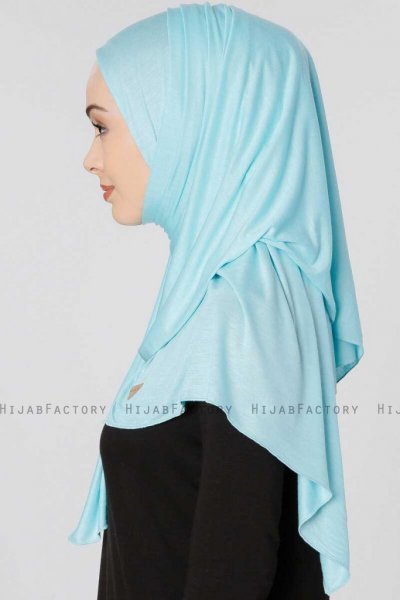 Seda Mint Jersey Hijab Sjal Ecardin 200245d