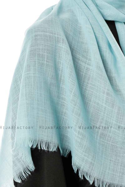 Selma - Mint Plain Color Hijab - Gülsoy