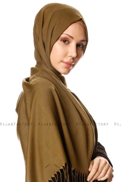 Semahat - Khaki Hijab - Özsoy