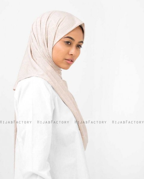 Subtle Striper Viscose Jersey Hijab - Silk Route 5A405d