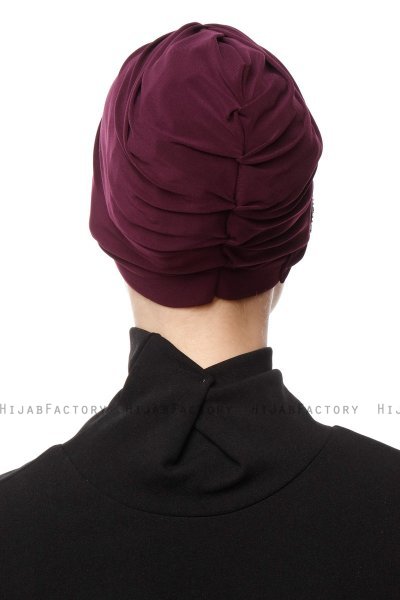 Sumeyye - Plum Turban
