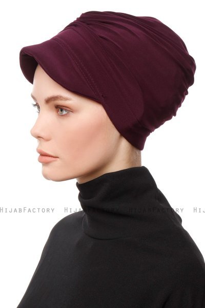 Sumeyye - Plum Turban