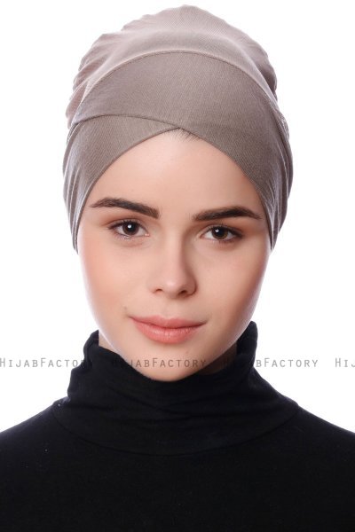 Toulin - Dark Taupe Underscarf - Ecardin