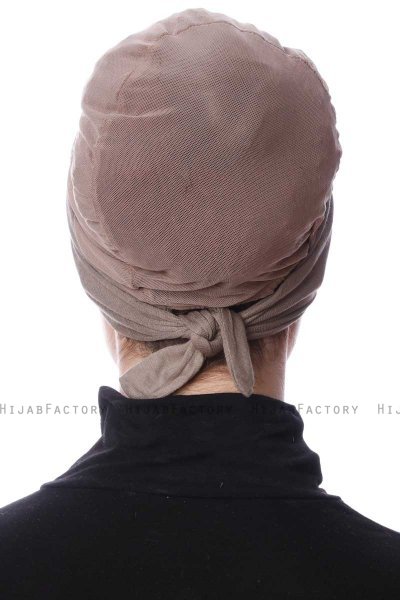 Toulin - Dark Taupe Underscarf - Ecardin