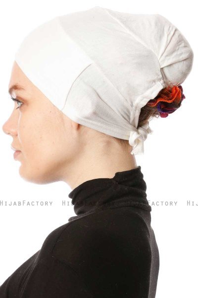 Tuva - Creme Kaymaz Underscarf