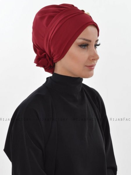 Ulrika Bordeaux Turban Ayse Turban Tasarim 323804c