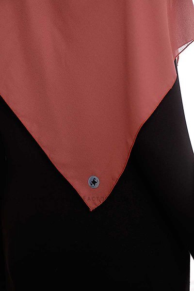 Yara - Clay Practical One Piece Crepe Hijab
