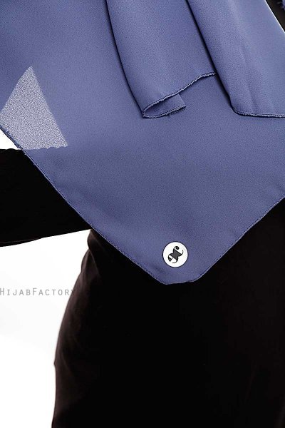 Yara - Indigo Practical One Piece Crepe Hijab