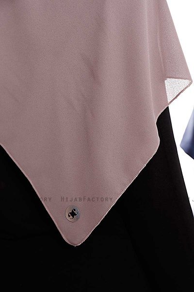 Yara - Dark Taupe Practical One Piece Crepe Hijab