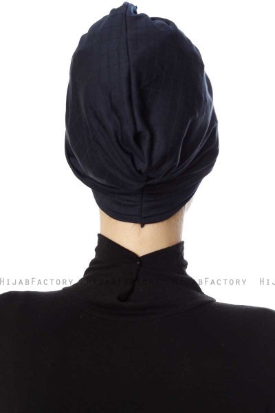 Yonca - Navy Blue Turban