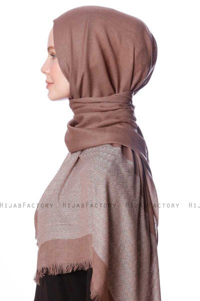 Zehab - Taupe Hijab - Özsoy