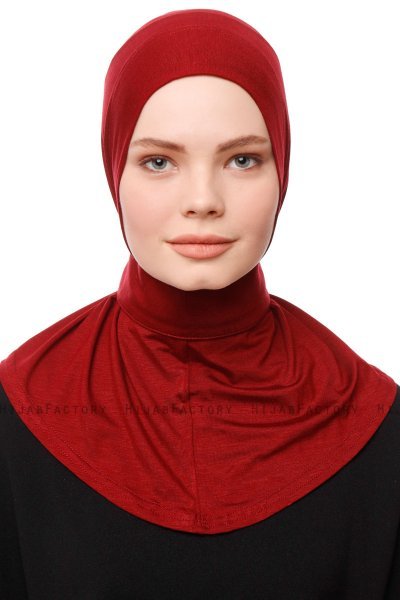 Zeliha - Bordeaux Practical Viskos Hijab