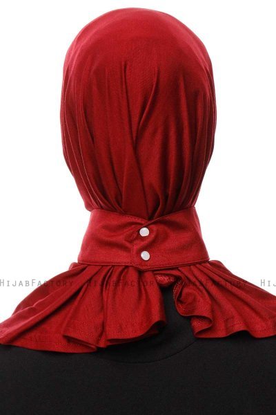 Zeliha - Bordeaux Practical Viskos Hijab