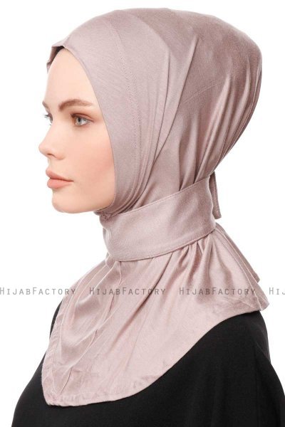 Zeliha - Stone Grey Practical Viskos Hijab