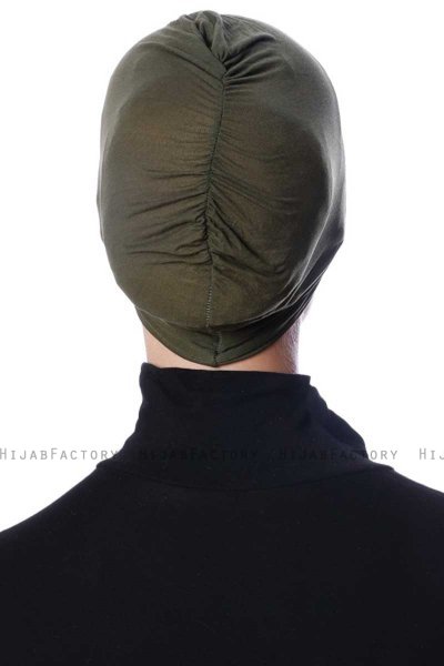 Zeynep - Khaki Parizien Underscarf - Ecardin