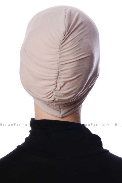 Zeynep - Light Taupe Parizien Underscarf - Ecardin